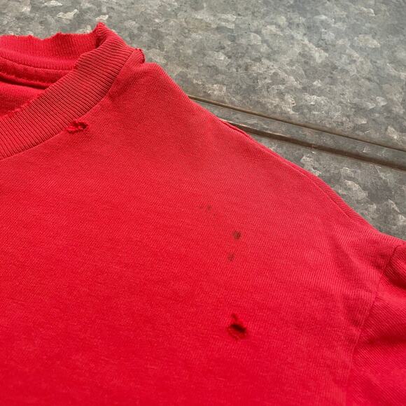 Vintage Sideout Flaming Skull Shirt Mens Medium USA 90s Y2K Surf Skate Flames - Picture 7 of 15